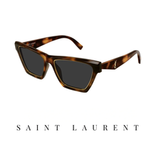 Saint Laurent - Cat - Eye - Havana/Grey