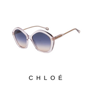 Chloé-Round/Square-Transparent Pink
