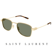 Saint Laurent - Rectangle / Square - Shiny / Gold