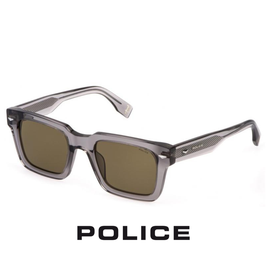 Police - Supernova 2 - Square - Transparent / Grey