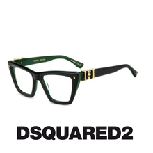 Dsquared2 Eyewear - Oversize - Bleck/Green
