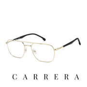 Carrera Eyewear - Square - Double Bridge - Gold