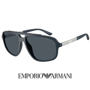 Emporio Armani - Aviator / Full Rim - Dark / Blue