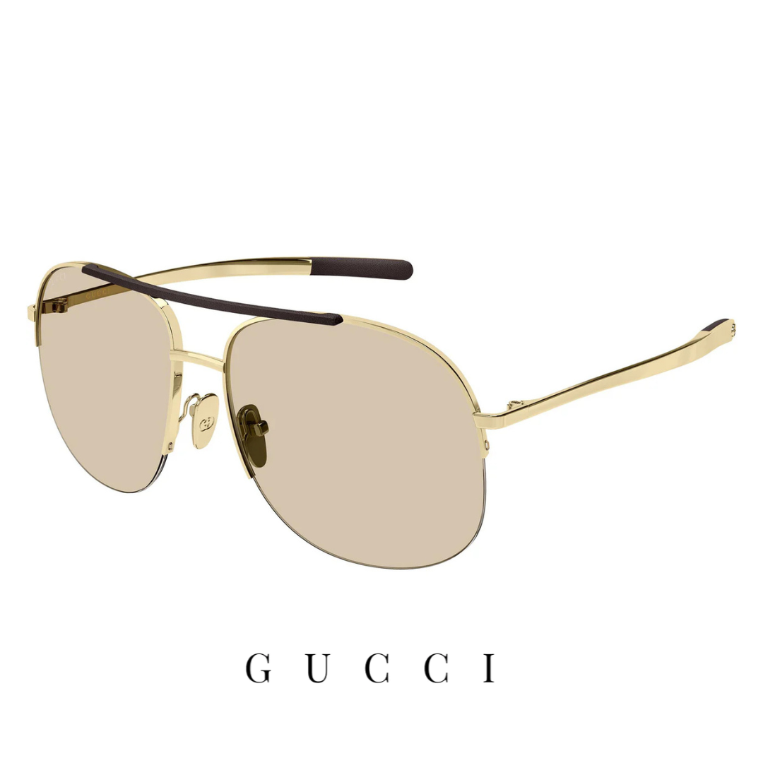 Gucci - Shiny Endura Gold - Aviator / Full Rim