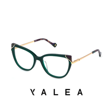 Yalea Eyewear - Jeanne - Cat Eye - Green