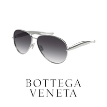 Bottega Veneta - Silver - Aviator