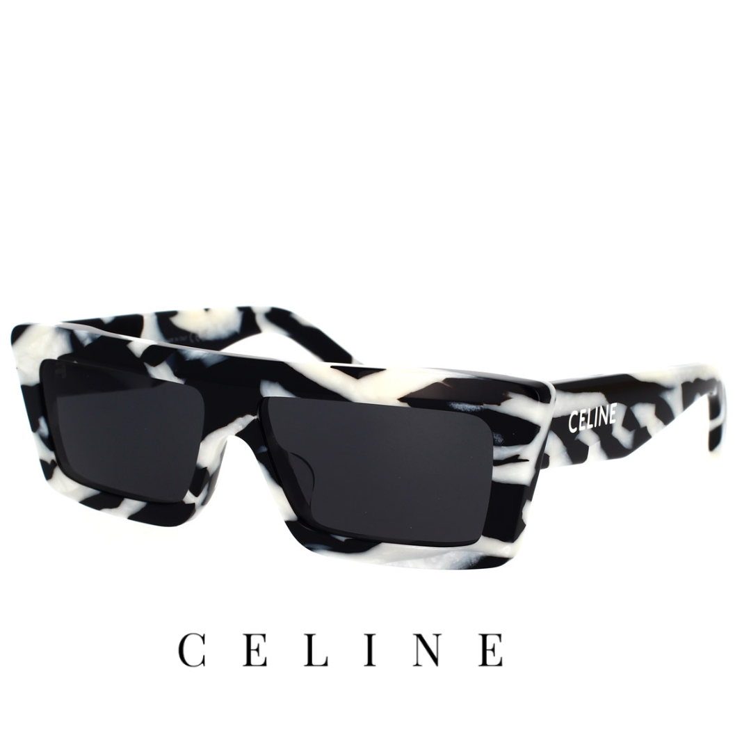 Celine - Monochroms - Square - Striped / Zebra