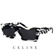 Celine - Monochroms - Square - Striped / Zebra