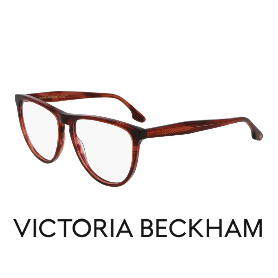 Victoria Beckham Eyewear -Aviator - Striped Red