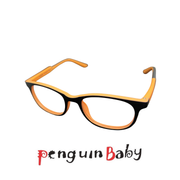 PenguinBaby Eyewear-Black/Orange