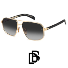 David Beckham - Rectangular - Gold / Black