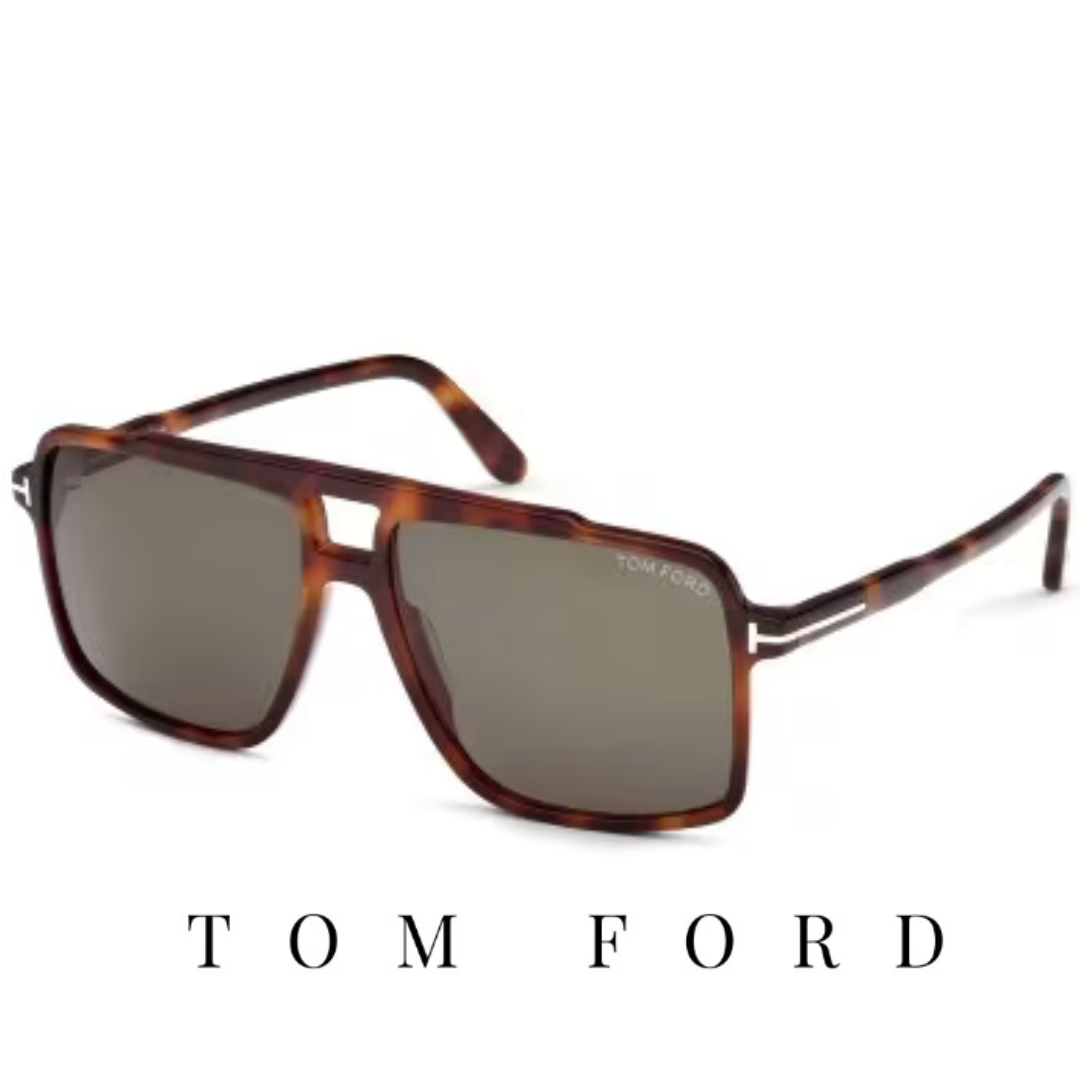 Tom Ford - Kemp - Navigator / Square - Tortoise