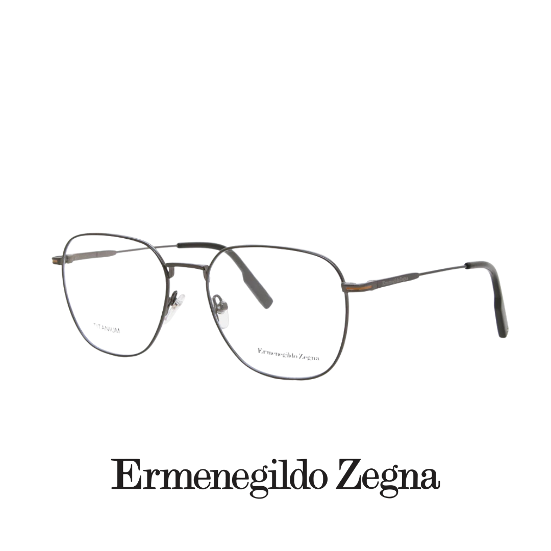 Ermenegildo Zegna Eyewear - Square - Titanium - Matte Gunmetal
