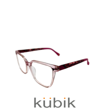 Kubik Eyewear-Pink/Burgundy