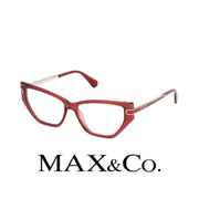 Max & Co Eyewear - Cat Eye - Transparent Red