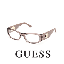 Guess Eyewear - Oval - Transparent Beige