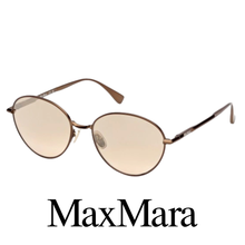 MaxMara - Round - Shiny / Dark / Bronze