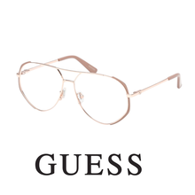 Guess Eyewear - Pilot - Shiny / Rose / Gold