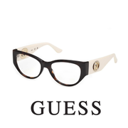 Guess Eyewear - Cat Eye - Havana White