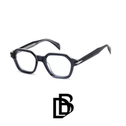 David Beckham Eyewear - Irregular - Transparent Blue