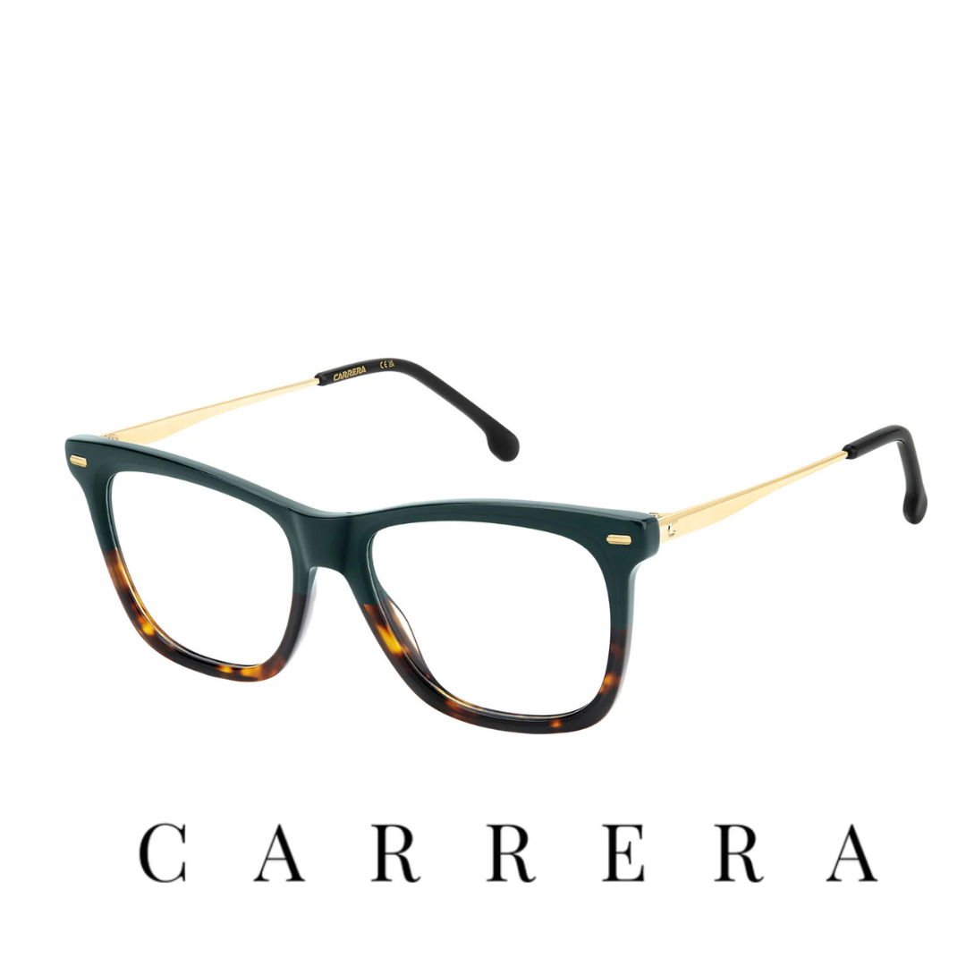 Carrera Eyewear - Square - Teal Havana Gold
