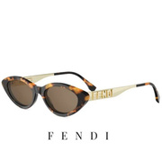 Fendi - Cat eye - Havana / Tortoise