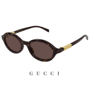 Gucci - Oval / Encircled - Havana