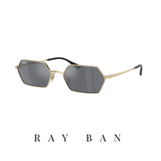 Ray Ban - "Jevi" - Gold & Dark Grey