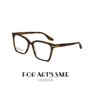 FOR ART'S SAKE Eyewear - AZURE - SQUARE - BROWN