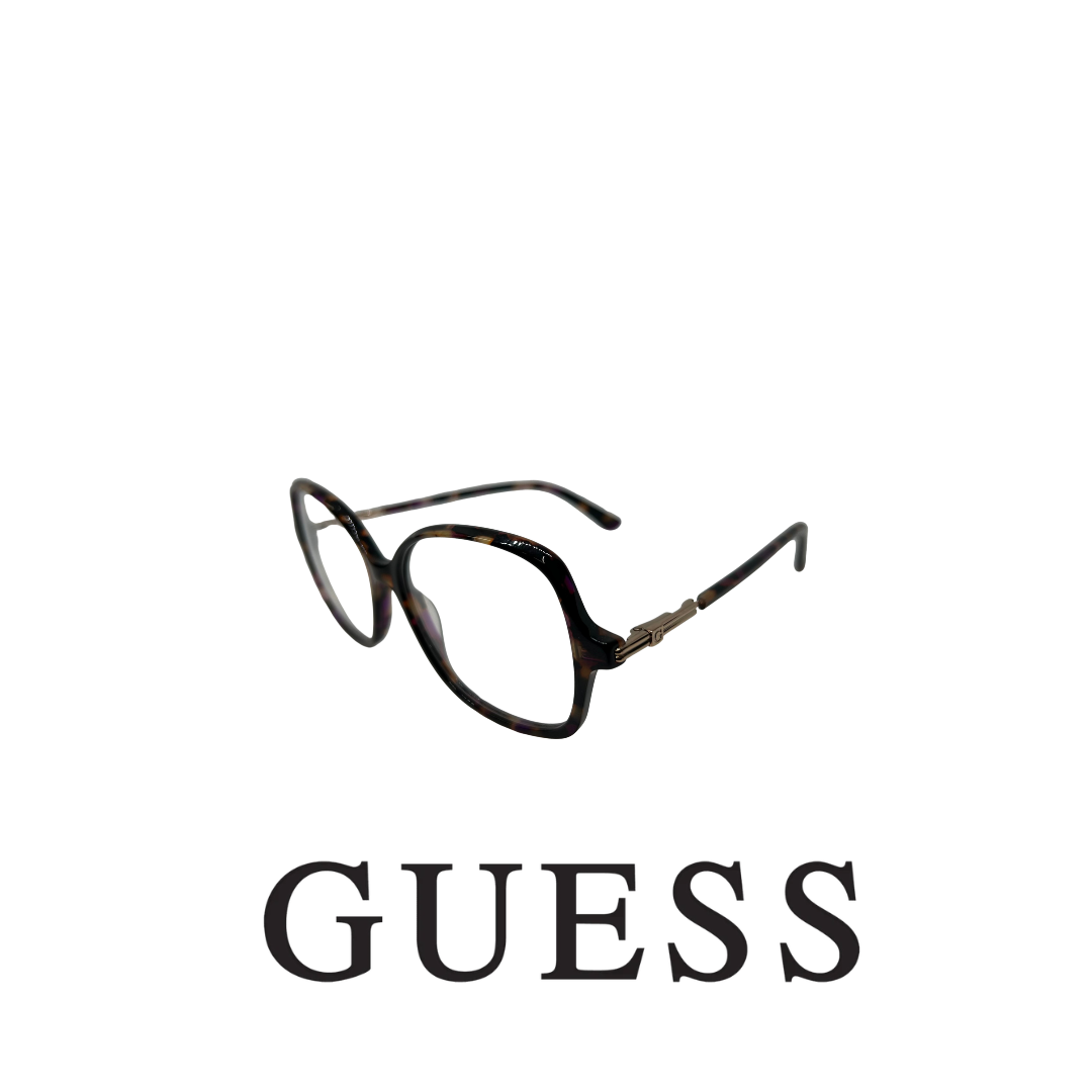 Guess Eyewear-Burgundy - Havana