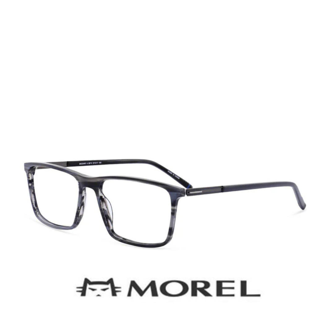 Morel Eyewear - Rectangle - Black Gray