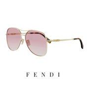 Fendi - Aviator - Gold/Rose