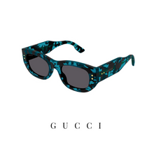 Gucci - Rectangle - Blue Tortoise