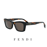Fendi - Rectangle - Tortoise