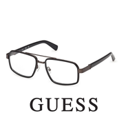 Guess Eyewear - Square - Double Bridge - Shiny Black