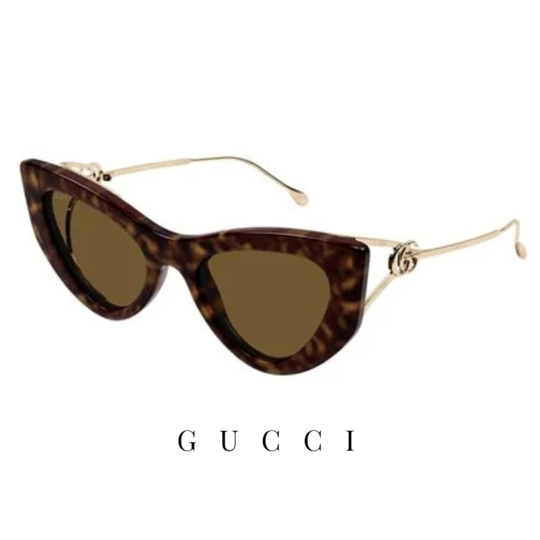 Gucci - Cat-Eye- Havana