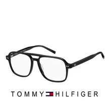 Tommy Hilfiger Eyewear - Double Bridge - Square - Black