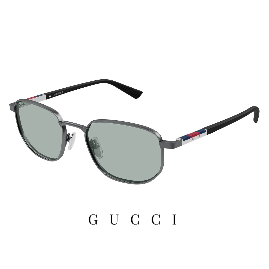 Gucci - Squared / Rectangular  - Rhutenium Black / Gunmetal