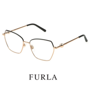 Furla  Eyewear- Butterfly - Gold / Black