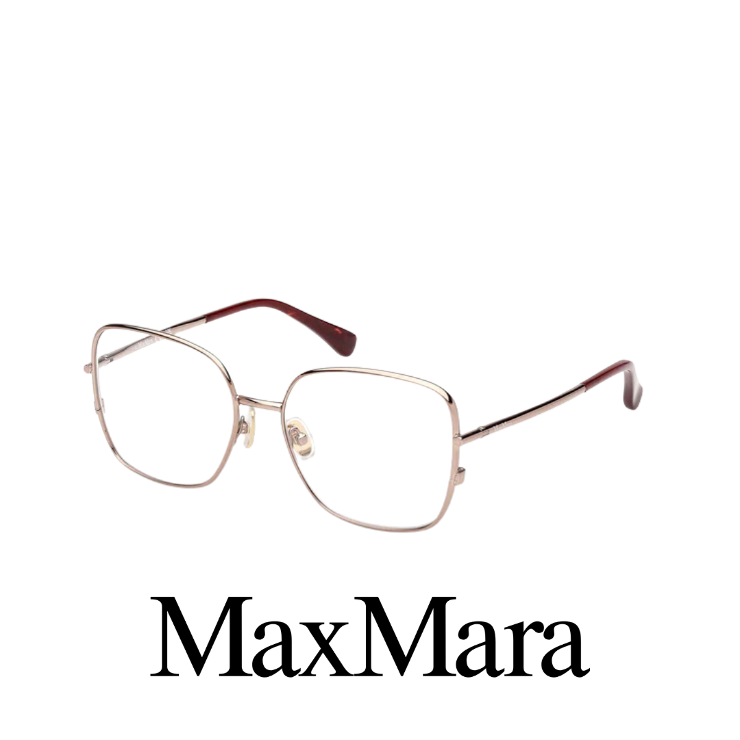 Max Mara Eyewear - Square - Shiny Dark Bronze