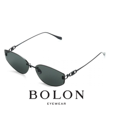 Bolon  -  Cat Eye  / Rimless - Matte Black / Gunmetal