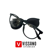 VISSANO Eyewear-Black-Clip-On