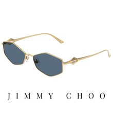 Jimmy Choo - Hexagonal - Gold/Blue