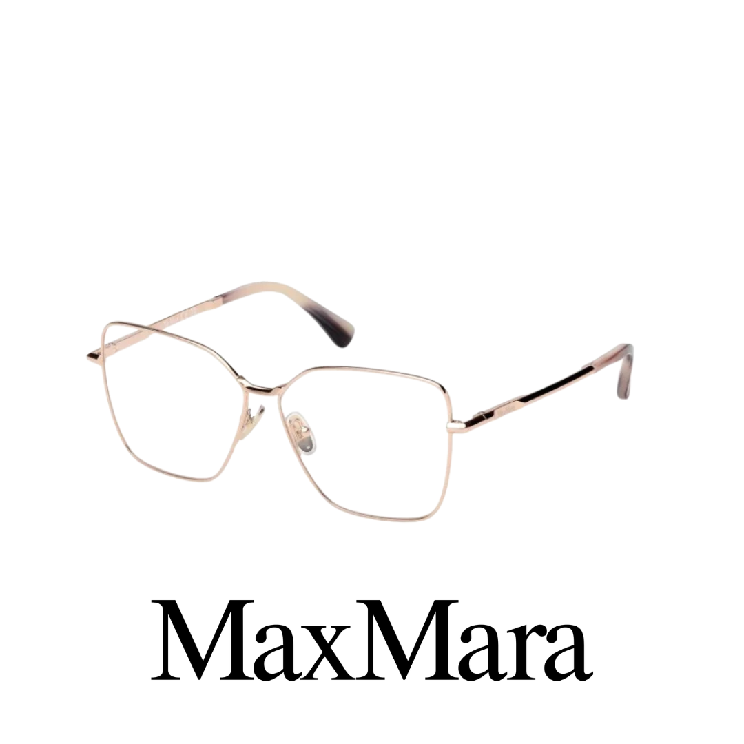 Max Mara Eyewear - Square - Shiny Bronze