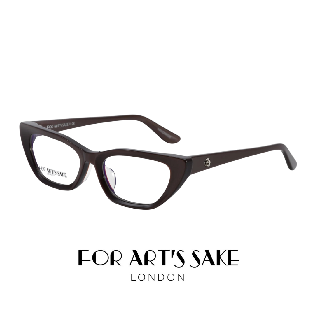 FOR ART'S SAKE Eyewear - Rosalia ll - Cat Eye - Brown
