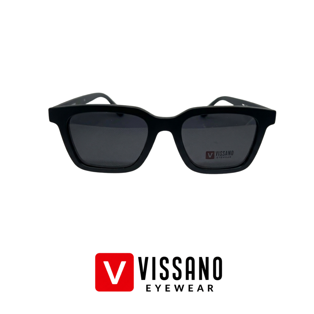 VISSANO Eyewear-Black-Clip-On
