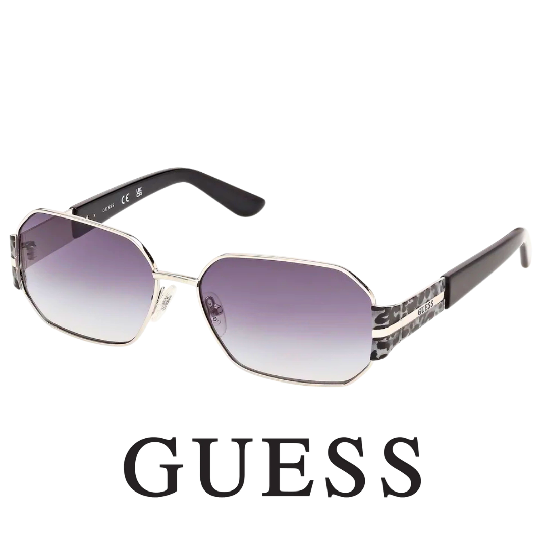Guess - Geometric  - Shiny / Light / Ruthenium