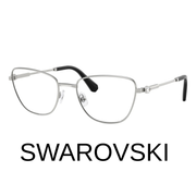 Swarovski Eyewear - Cat Eye - Silver