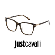 Just Cavalli Eyewear -  Butterfly - Shiny Green Tortoise