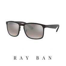 Ray Ban - Matte Black/Silver Mirror